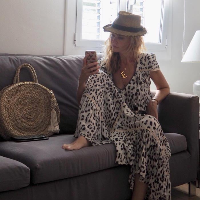 Ruffled Hem Leopard Print Maxi Dress Ruffled Hem Leopard Print Maxi Dress — Trendy Animal Print Outfits