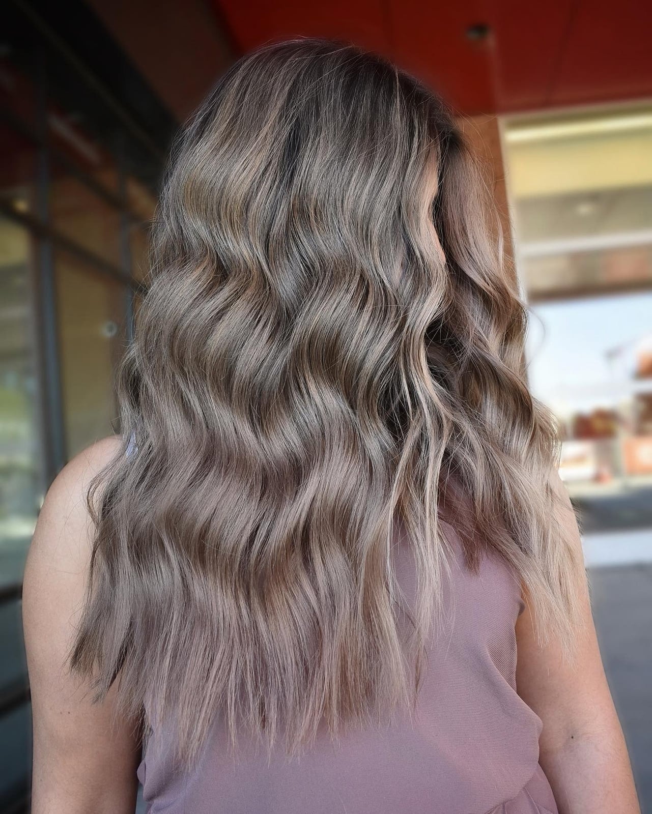 Light Ash Brown With Ash Blonde Highlights — Trendy Ash Brown Hair