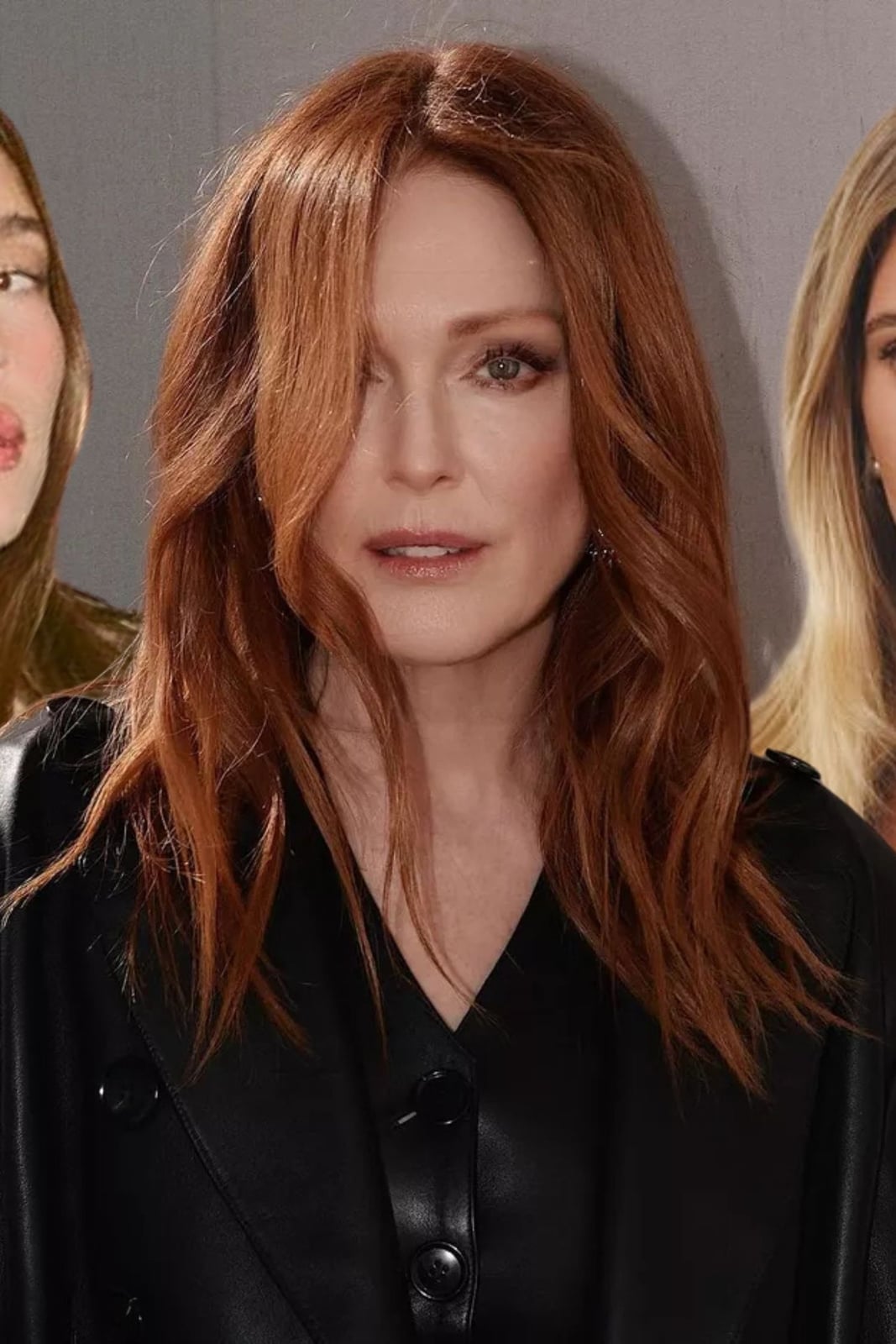 Shoulder Length Warm Auburn Waves Shoulder Length Warm Auburn Waves — Trendy Auburn Hair Color