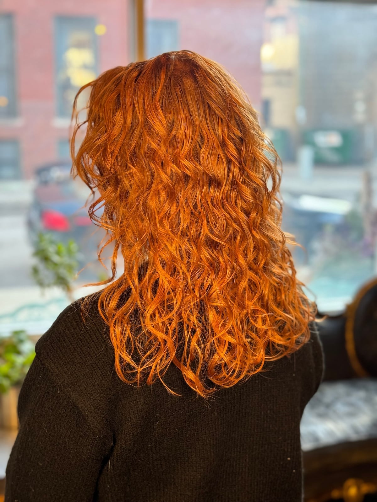 Mid-Back Vibrant Auburn Air Dried Mid-Back Vibrant Auburn Air Dried — Trendy Auburn Hair Color