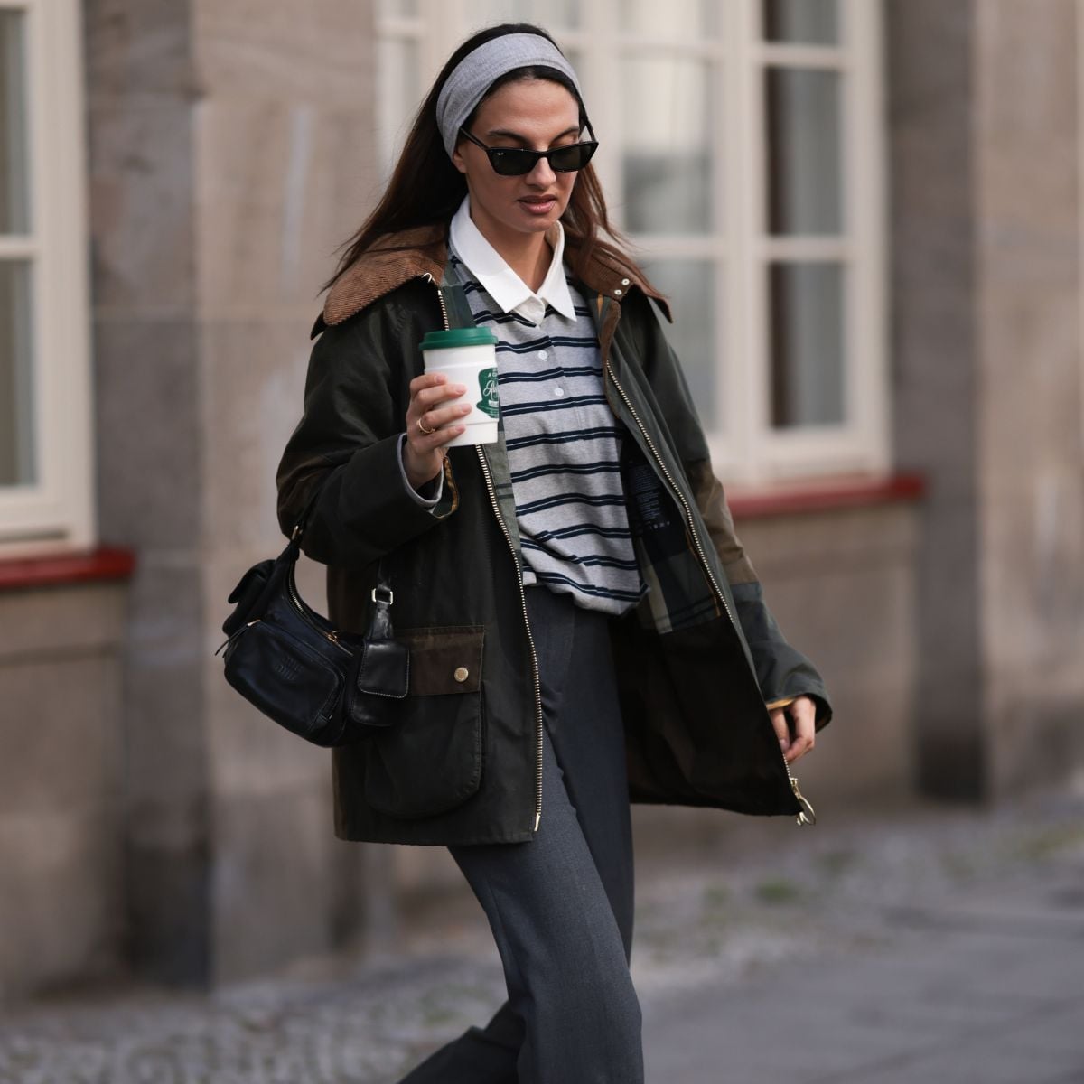 Dark Green Barn Jacket with Utility Pockets Dark Green Barn Jacket with Utility Pockets — Trendy Barn Jacket Outfit