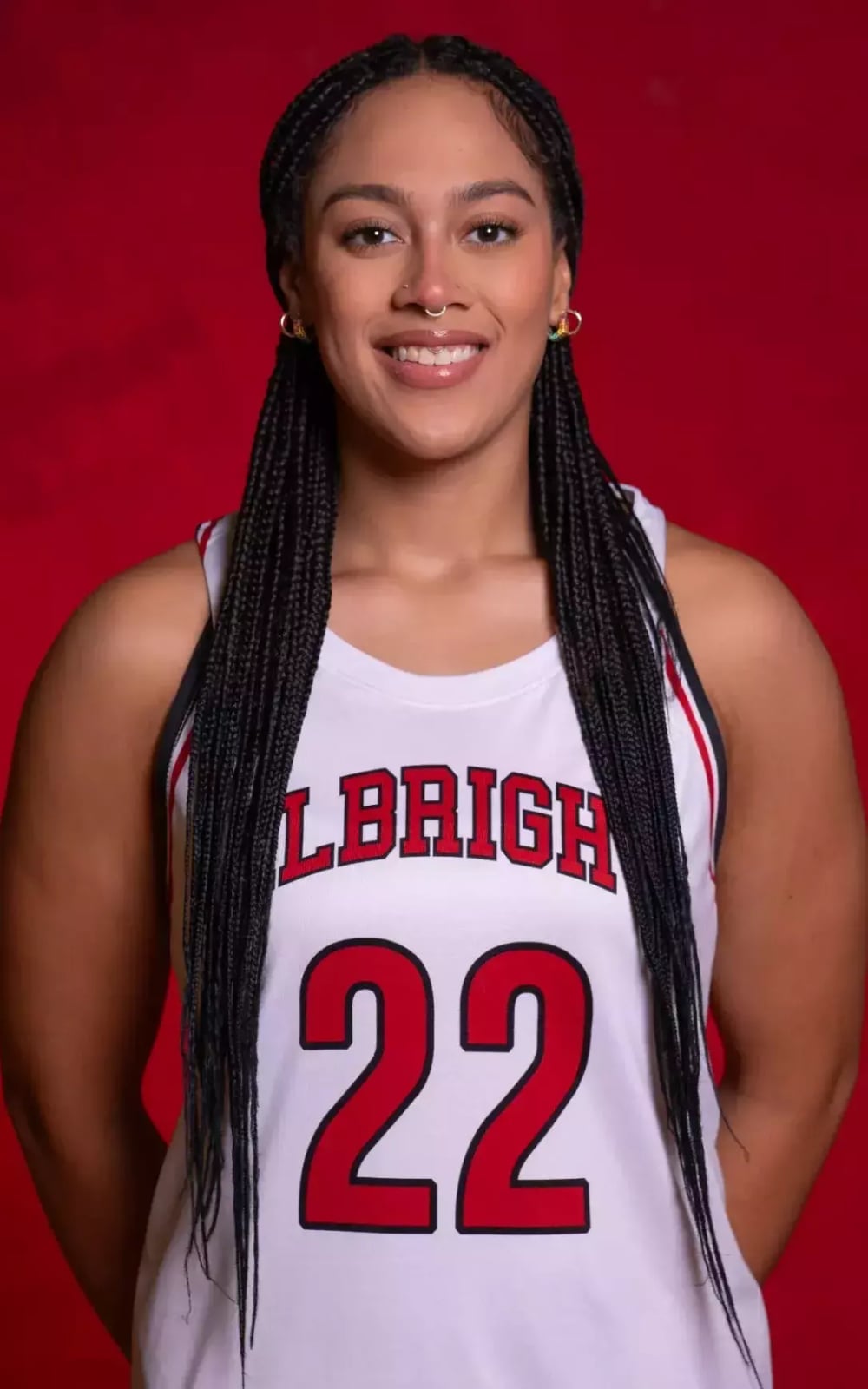 Mid-Back Long Neat Black Braids — Trendy Basketball Hairstyles