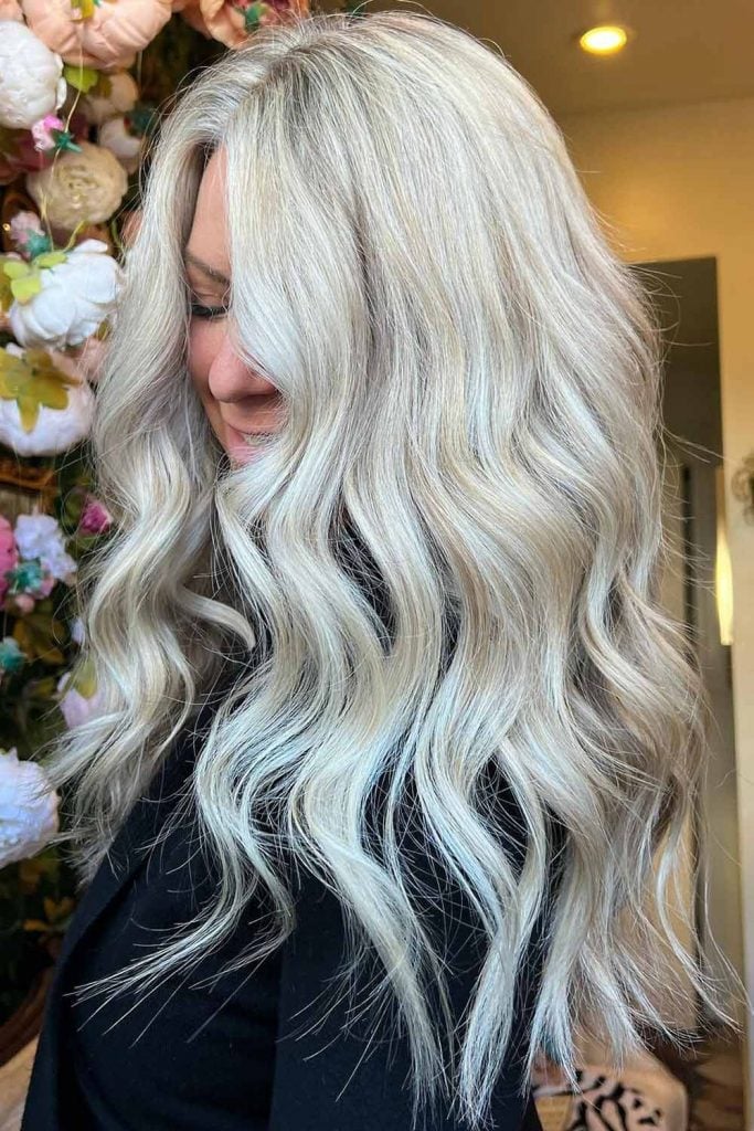 Ash Blonde Mid-Back Layers With Face-Framing Highlights — Trendy Blonde Hairstyles