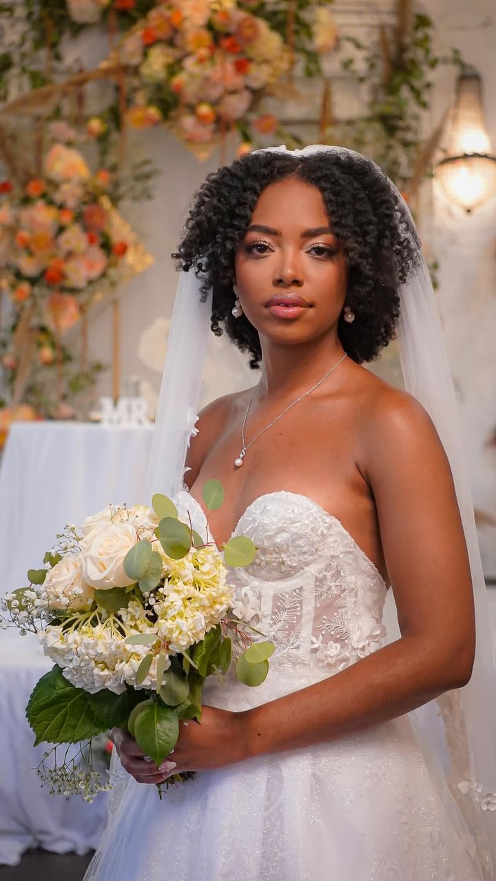 Dark Brown Voluminous Blowout Layers — Trendy Bridal Hairstyles