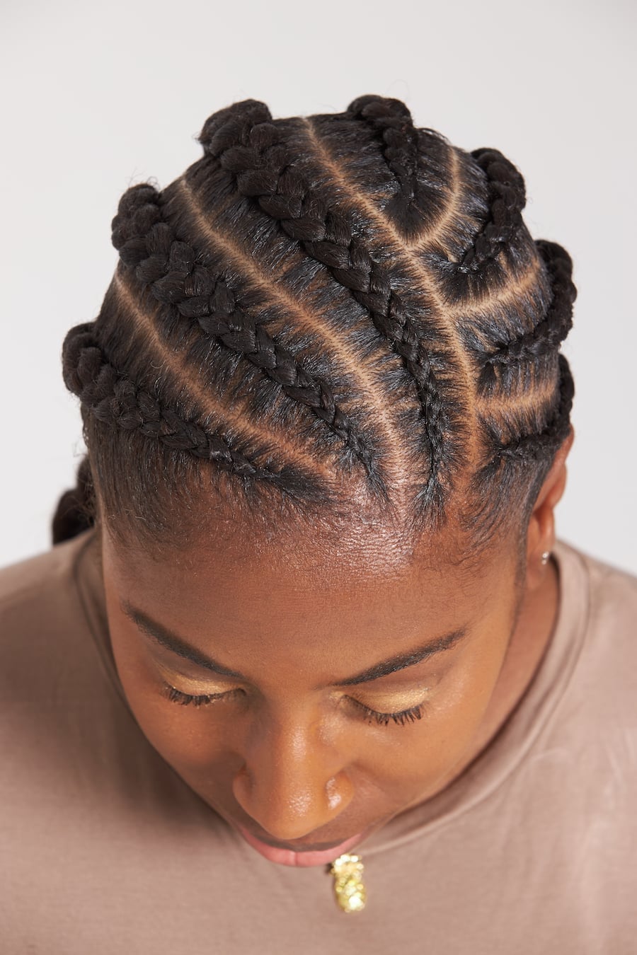 Short Cornrows With Geometric Pattern Short Cornrows With Geometric Pattern — Trendy Cornrows Braids for Black Women