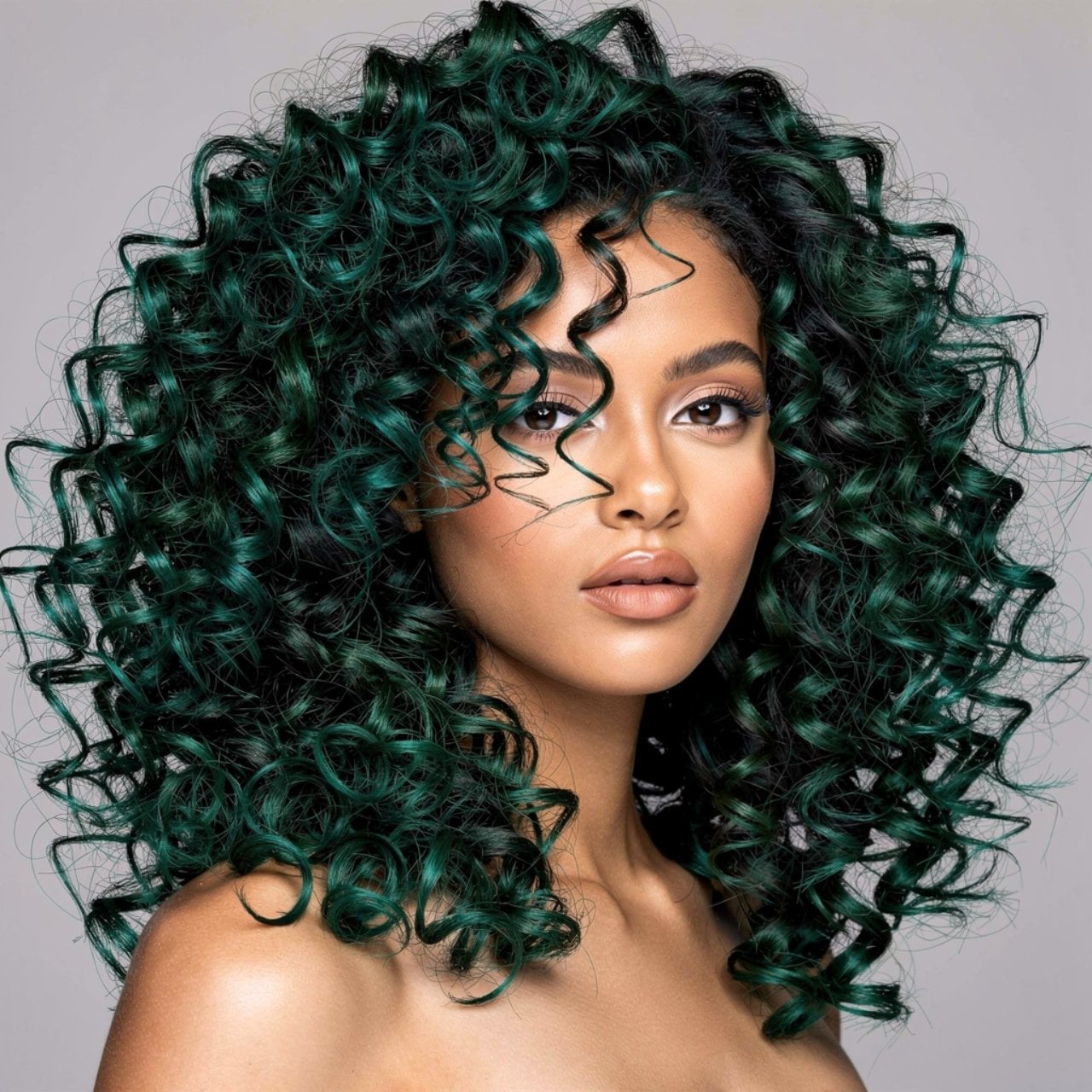 Collarbone Length Defined Curls — Trendy Curly Hair Products