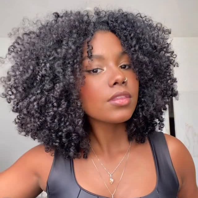 Collarbone Ringlets With Side Parting — Trendy Curly Hair Products