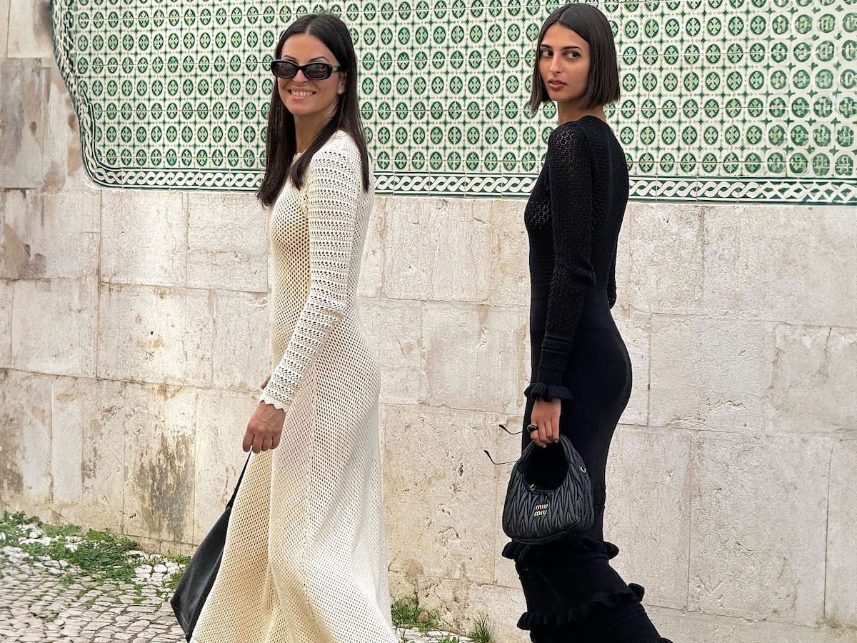 Cream Crochet Knit Maxi Dress — Trendy Dress As Your Type