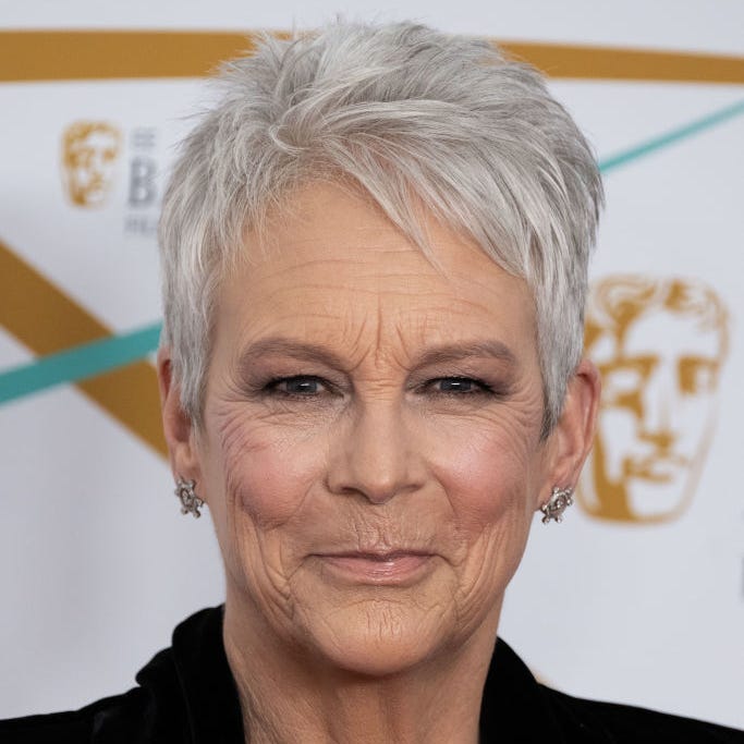 Textured Gray Pixie With Side Part Textured Gray Pixie With Side Part — Trendy Fine Hair