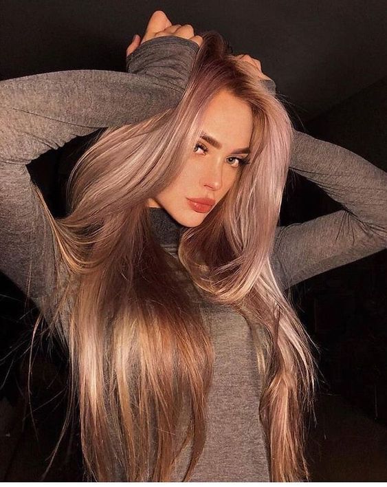 Mid-Back Wavy Hair With Ash Blonde — Trendy Hair Care Routine