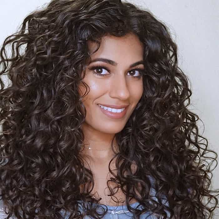 Thick Dark Brown Curly Mid-Back — Trendy Hair Care Routine
