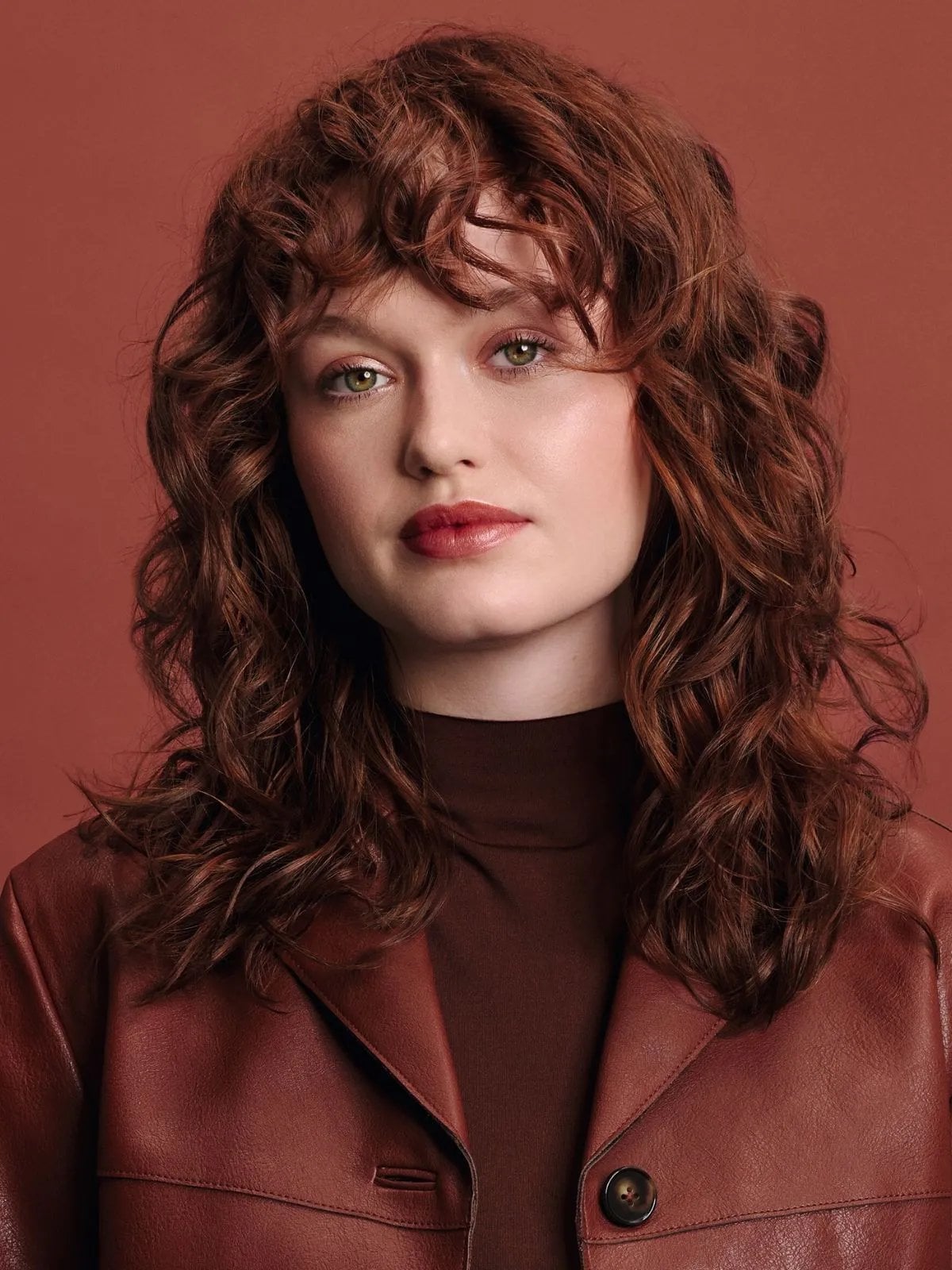 Copper Shag With Face-Framing Bangs — Trendy Hair Care Routine