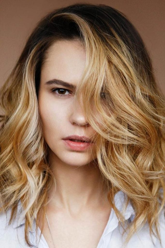Shoulder Length Lob With Ash Blonde Highlights — Trendy Hairstyles for Teens