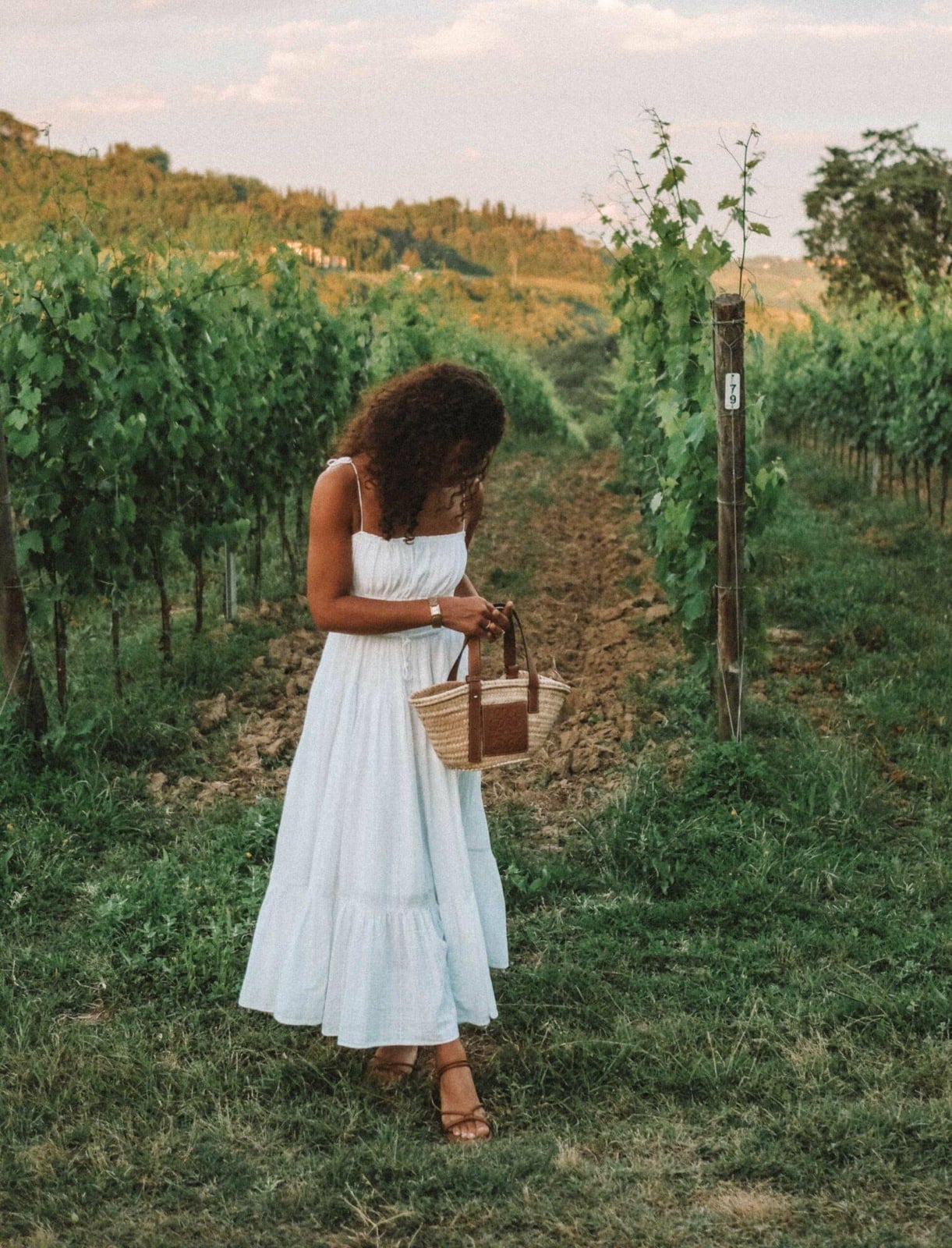 Tiered Light Blue And White Maxi Dress Tiered Light Blue And White Maxi Dress — Trendy Italian Outfits