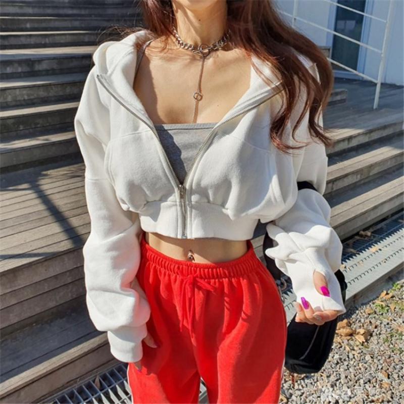Red Cargo Pants with Cropped Zip Hoodie Red Cargo Pants with Cropped Zip Hoodie — Trendy K-pop Outfits