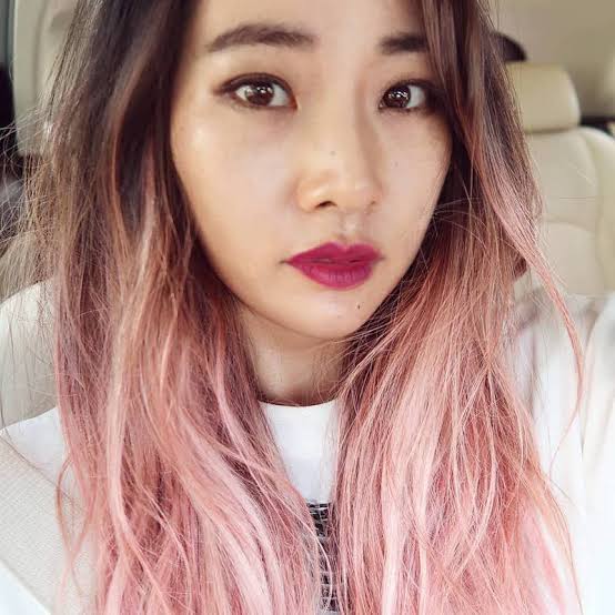 Collarbone Length Wavy Fine Hair With Pink Ombre Collarbone Length Wavy Fine Hair With Pink Ombre — Trendy Ombre Hair Color