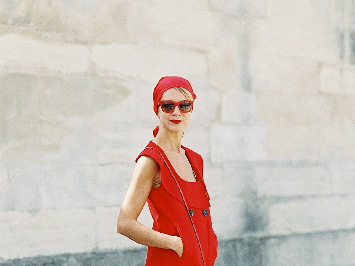Sleeveless Red Fit and Flare Dress with Bandana Sleeveless Red Fit and Flare Dress with Bandana — Trendy Red Dresses Outfits