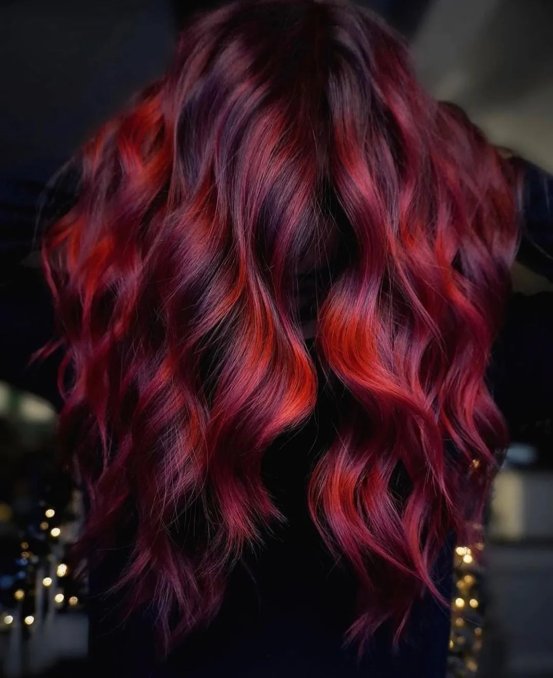 Deep Auburn With Subtle Copper Highlights Deep Auburn With Subtle Copper Highlights — Trendy Red Hair with Highlights
