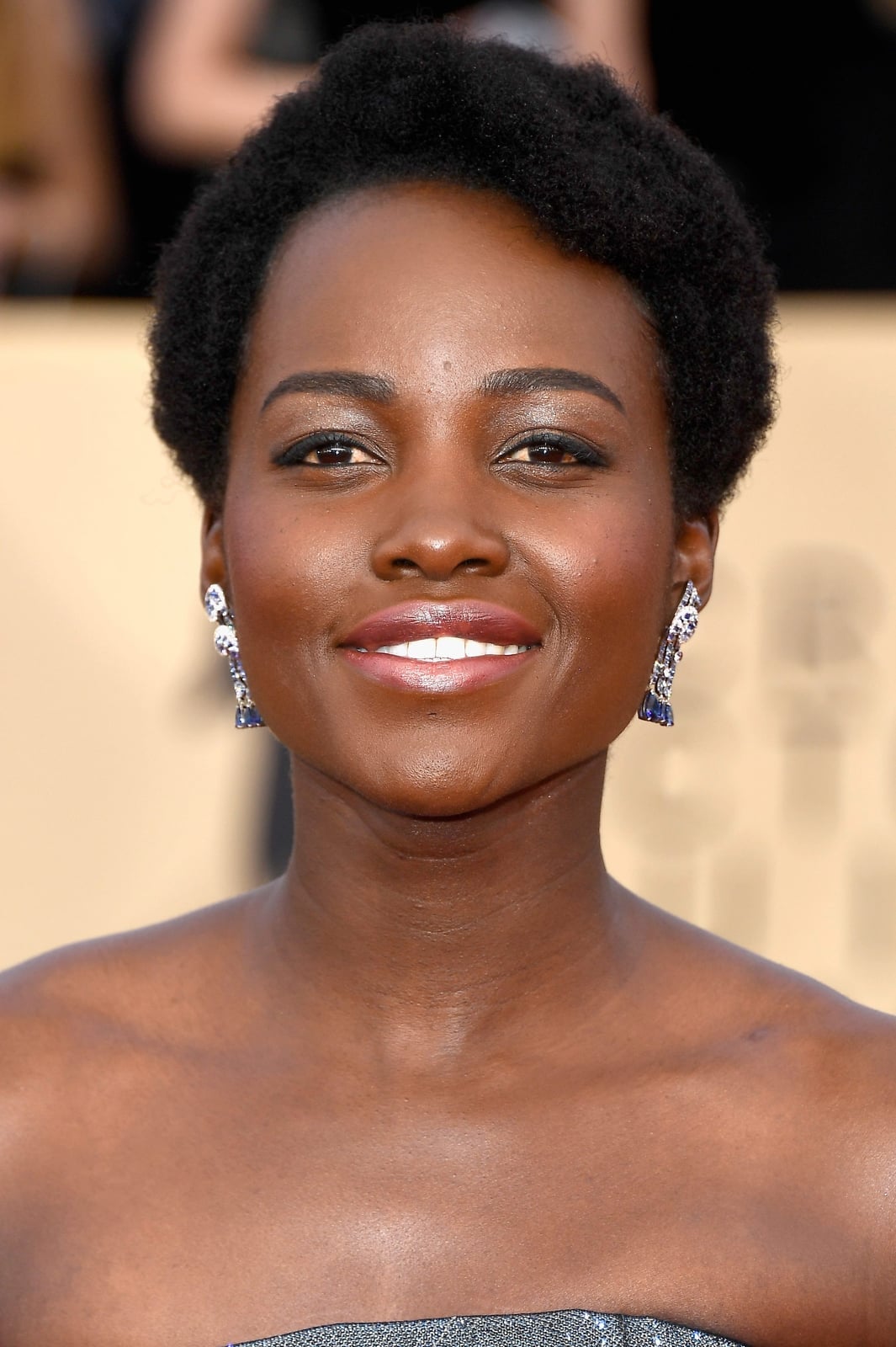 Textured Coily Black Crop With Short Bangs Textured Coily Black Crop With Short Bangs — Trendy Short Natural Hairstyles