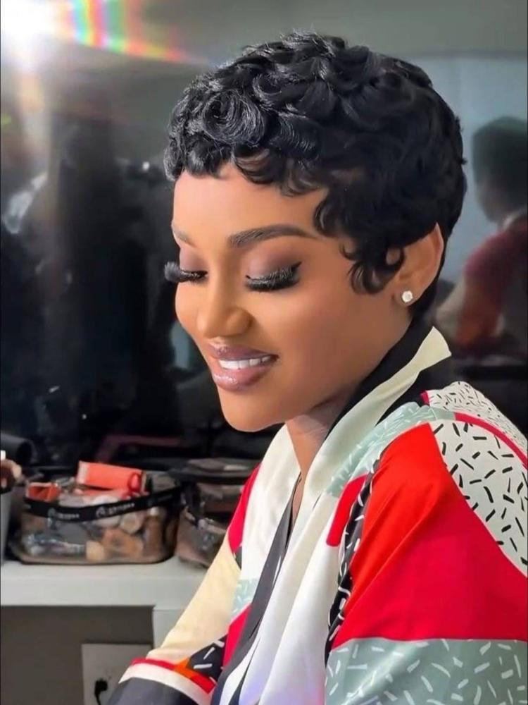 Black Pixie With Wispy Finger Waves Black Pixie With Wispy Finger Waves — Trendy Short Natural Hairstyles