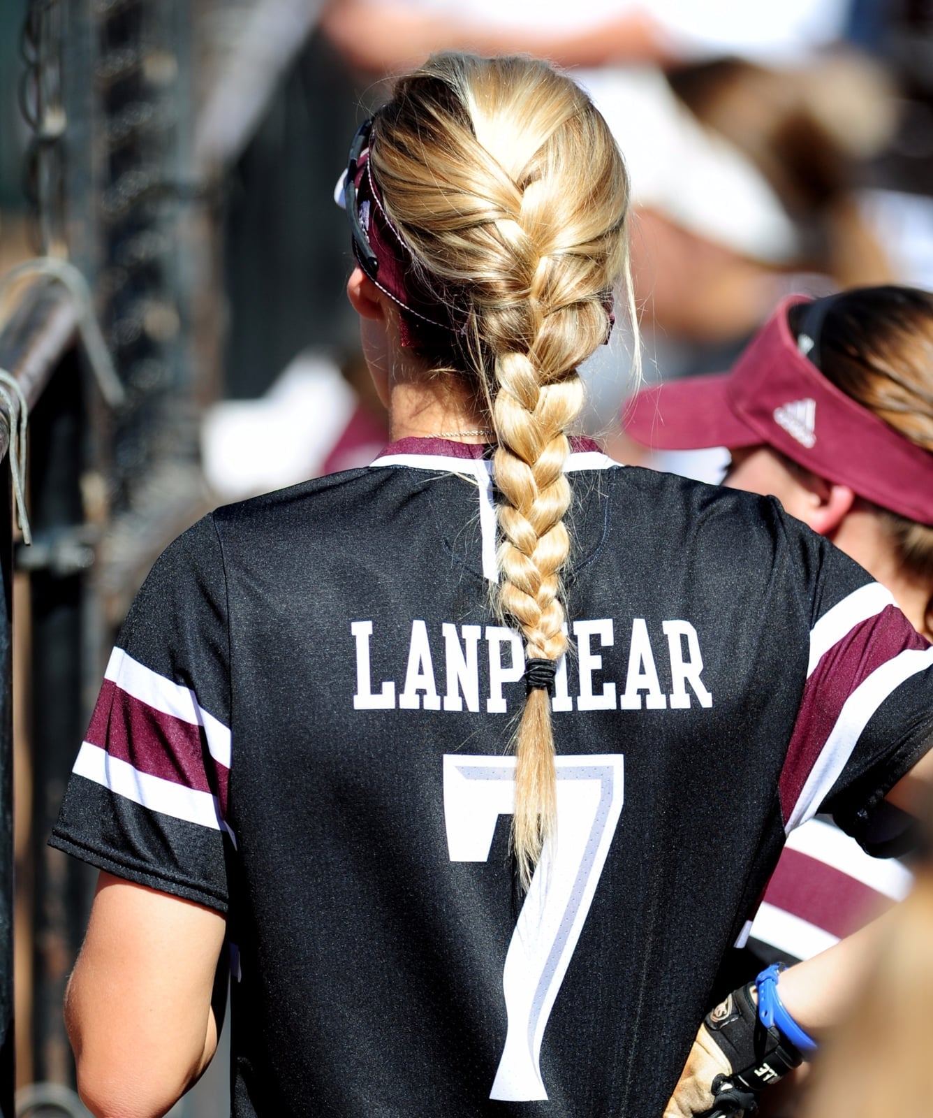 Mid-Back Fishtail Braid — Trendy Softball Hair
