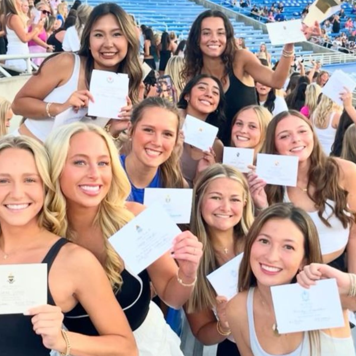 Simple White and Black Tank Tops Simple White and Black Tank Tops — Trendy Sorority Outfits