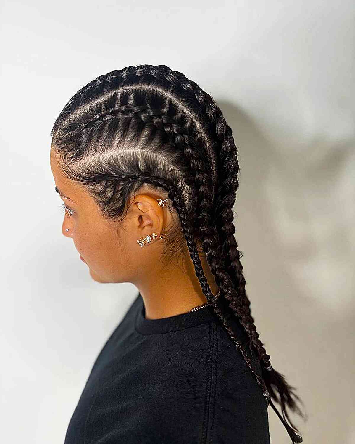 Cornrows To Braids Black Hair — Trendy Sports Hair