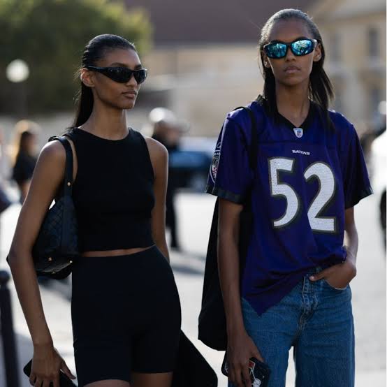 Football Jersey With Jeans — Trendy Sporty Outfits
