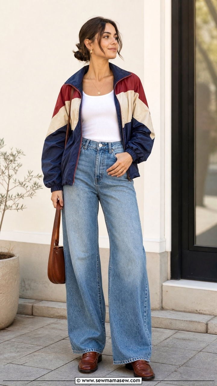 Fashion Modern Windbreaker 25 How To Style Windbreaker Outfits For Cool Layers